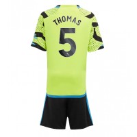 Camisa de time de futebol Arsenal Thomas Partey #5 Replicas 2º Equipamento Infantil 2023-24 Manga Curta (+ Calças curtas)